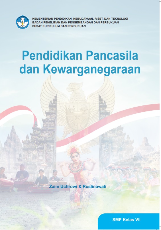 Materi PPKn SMP Kelas 7 Semester Ganjil dan Genap Kurikulum Merdeka