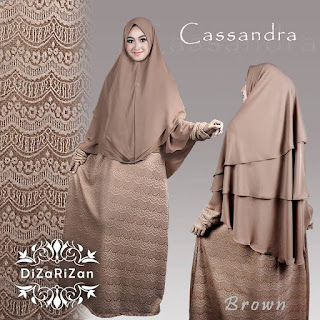 CASSANDRA (Dress & Khimar) BROWN