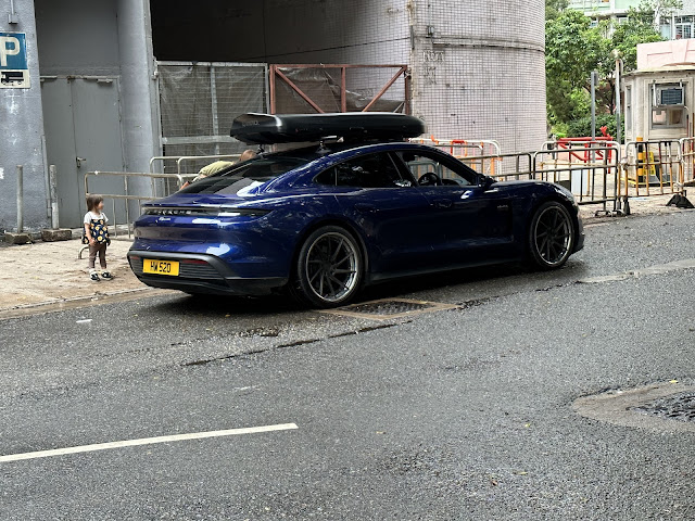 Porsche Taycan @Tseung Kwan O (Jun 2023)  #波子 #保時捷 #Taycan