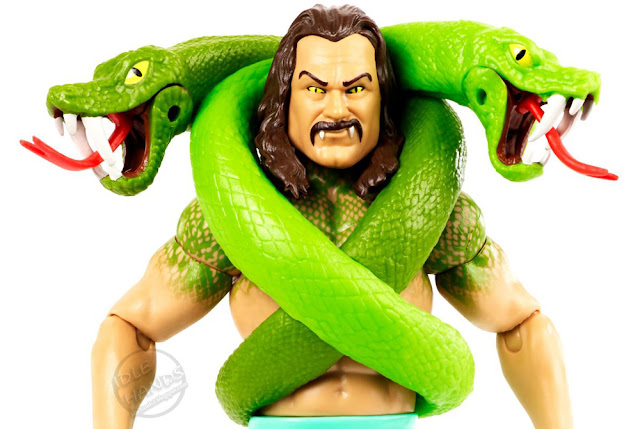 Mattel WWE Monsters Jake the Snake Roberts action figure