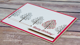 Totally Trees Colour Challenge Birthday Card Made Using Stampin' Up! UK Supplies