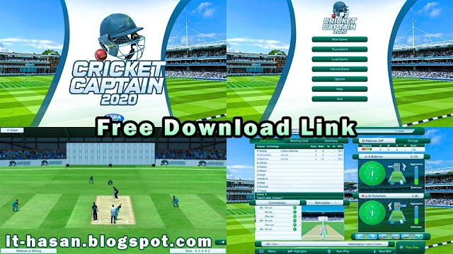 Cricket Captain 2020 Free Download Link For PC