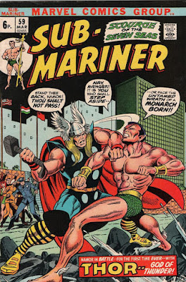 Sub-Mariner #59, Thor