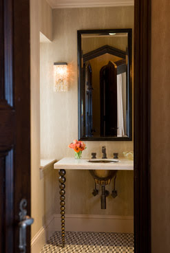 Simple Powder Room