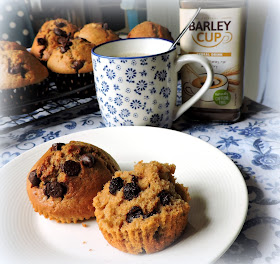 Barley Cup & Chocolate Chip Muffins