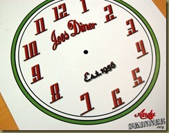 Andy Skinner Retro Clock temp