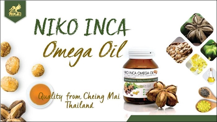 Nikao Omega Inca Oil น้ำมันถั่วดาวอินคา