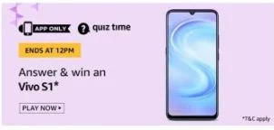 Amazon 8 July 2020 Quiz Answers Win Vivo S1