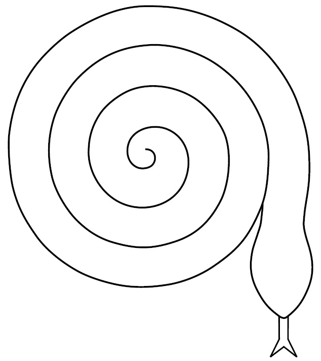 Resultado de imagem para ideias para folclore cobra espiral dedoche educação infantil