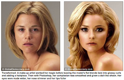 http://www.dailymail.co.uk/femail/article-2480191/Who-IS-girl-Time-lapse-video-shows-radical-effect-Photoshop-models-body.html