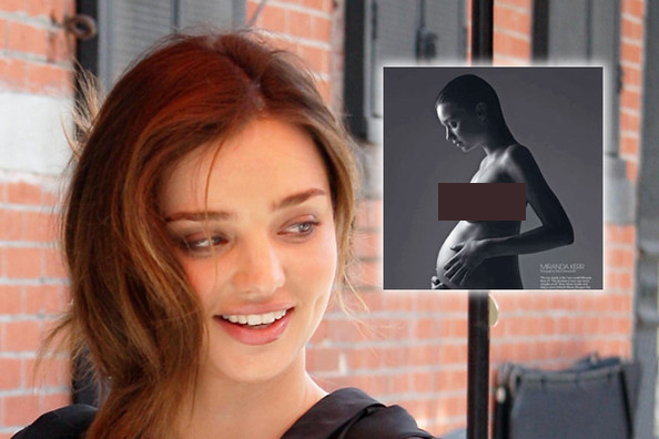 miranda kerr baby bump. Miranda Kerr showed off her