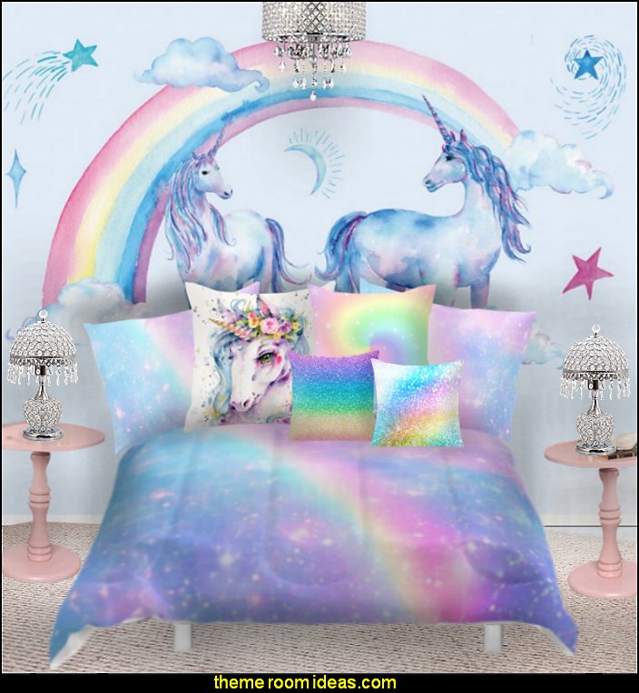 Decorating theme bedrooms Maries Manor unicorn  bedding 