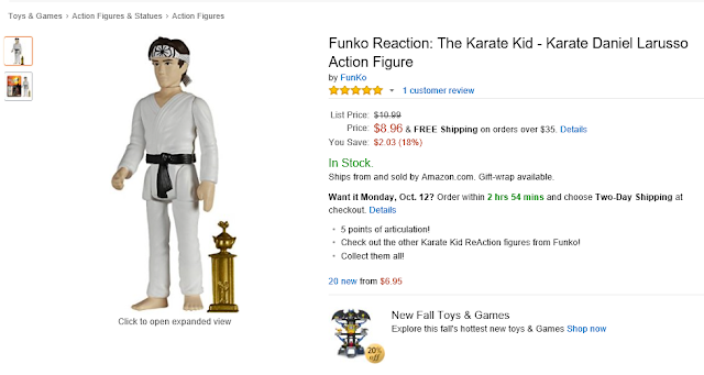 Daniel Larusso in competition gui by Funko