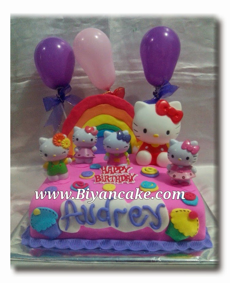  Kue  ulang tahun Hello  Kitty  Biyan Cake