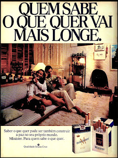 propaganda cigarros anos 70; oswaldo hernandez;