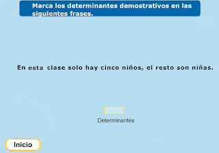 http://www.primerodecarlos.com/TERCERO_PRIMARIA/enero/Unidad_6/actividades/lengua/demostrativo1/indice.swf