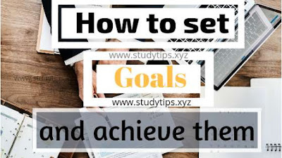 How to achieve goals