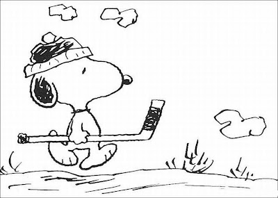 Printable snoopy coloring pages