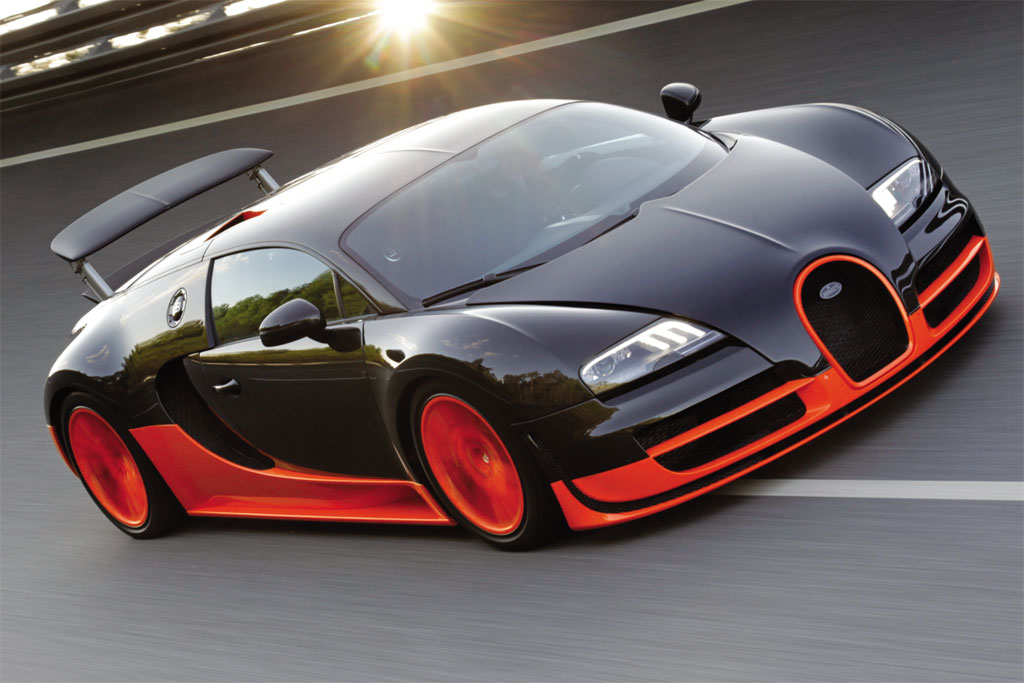 Bugatti Veyron Super Sport Car