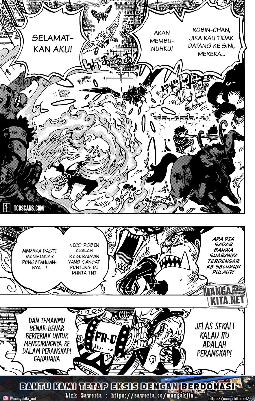 Manga One Piece Chapter 1005 Bahasa Indonesia