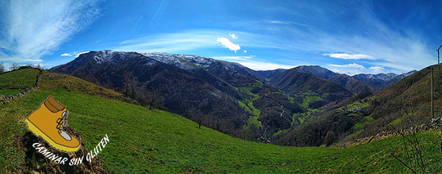 VISTA HACIA LA ZONA DE SAN PEDRU DE LAS MONTAÑAS