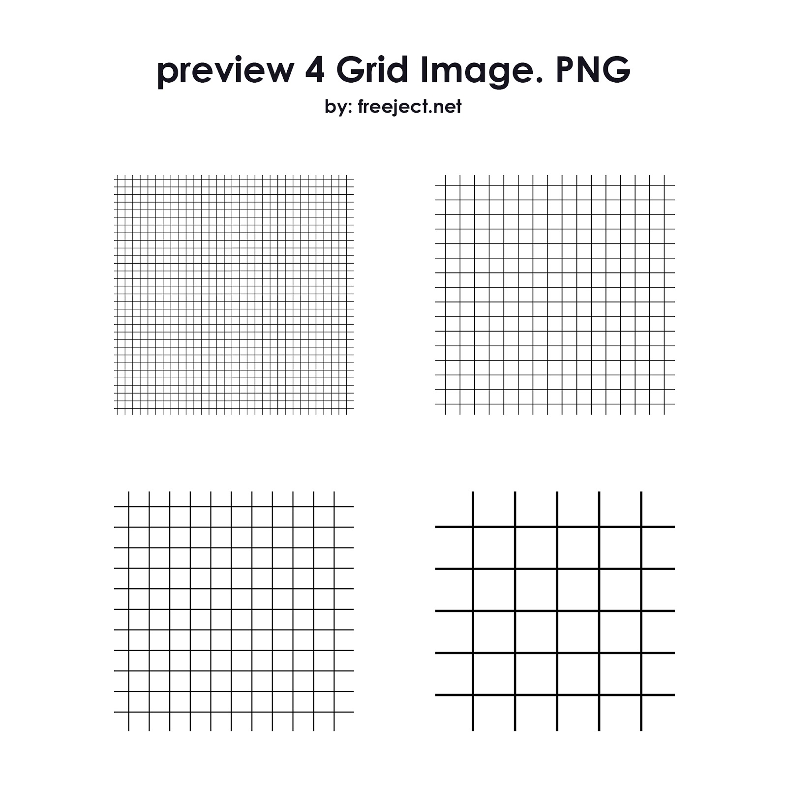 Free Download 4 Grid Image Png File