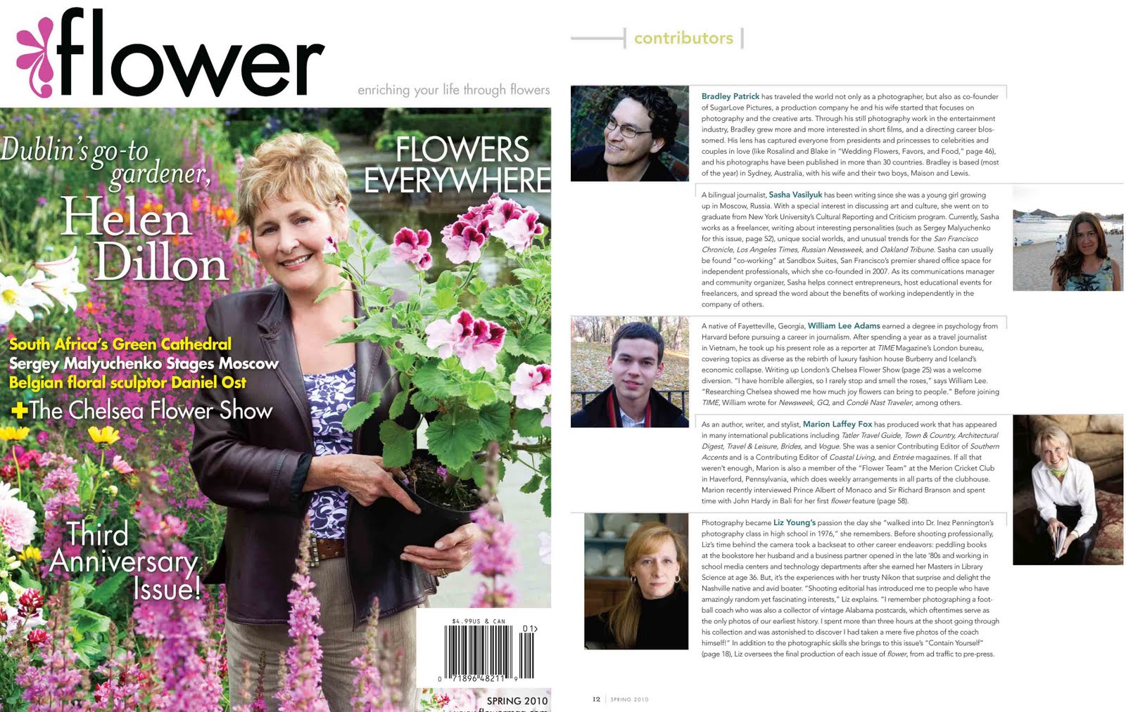 all the team at Flower Mag