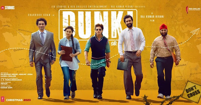 Dunki (2023) Hindi Movie Watch Online -  Anil Grover, Boman Irani, Dia Mirza, Shah Rukh Khan, Taapsee Pannu, Vicky Kaushal, Vikram Kochhar
