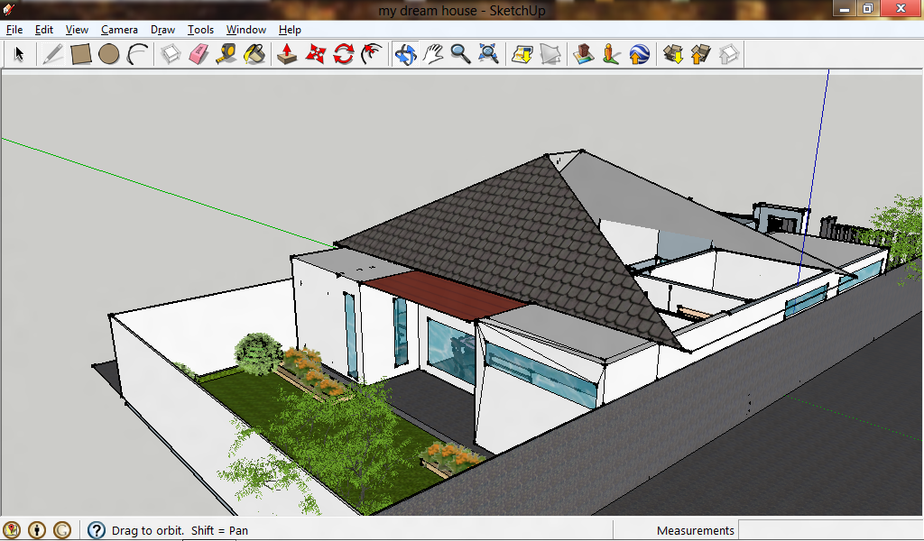Design Rumah dengan Google SketchUp ~ SAINS WORLD