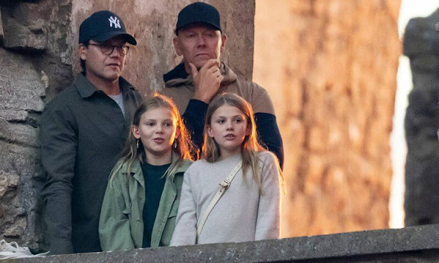 Prince Daniel, Princess Estelle and Princess Sofia attended the concert of Veronica Maggio + Mares at Borgholm