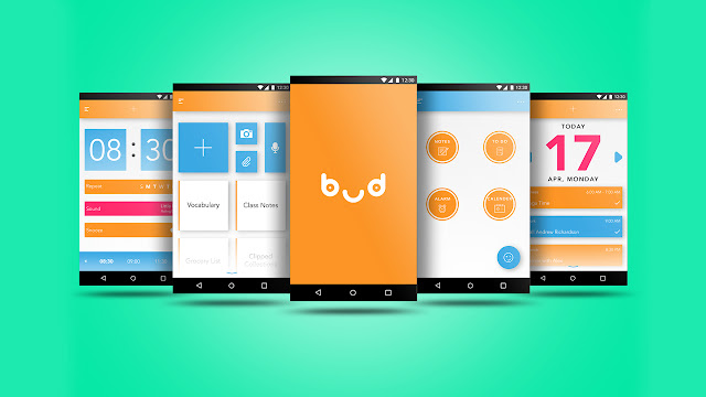 Android app UI and UX : bud