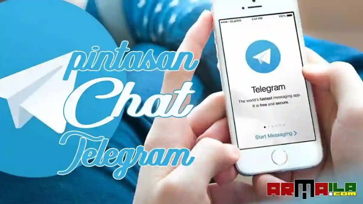 Cara Membuat Pintasan Chat di Telegram (Short Cut) Layar Depan