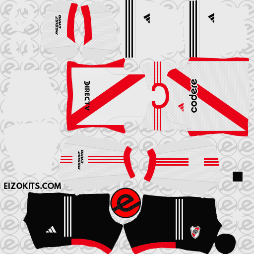 CA River Plate DLS Kits 2023-2024 Released Adidas - DLS 2023 Kits (Home)