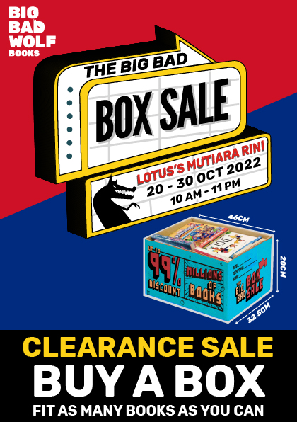 The 11-Day Big Bad Wolf Books Clearance Sale Heads to Johor!