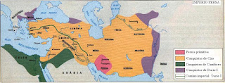Imperio persa. Desarrollo territorial