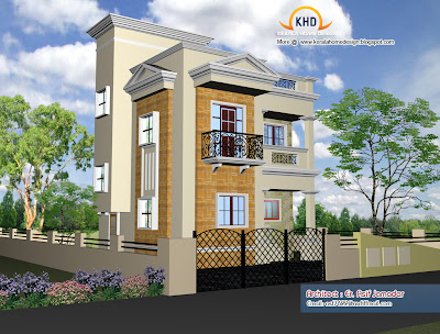 Home Elevation Design   Kerala home design and floor plans