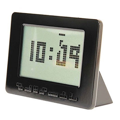 Tetris Digital Alarm Clock Lets You Know It Is Time To Wake Up With Falling Block Numbers