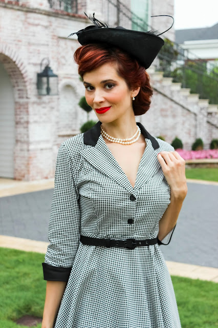 Dresslily Houndstooth Vintage Dress Review scam