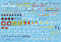 Kotobukiya HMM 1/72  RBOZ-006 DIBISON MARKING PLUS VER. Color Guide & Paint Conversion Chart 