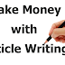 Earn Money By Writing Articles