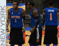 NBA 2K13 Knicks Away Practice Jersey Patch (Summer League)