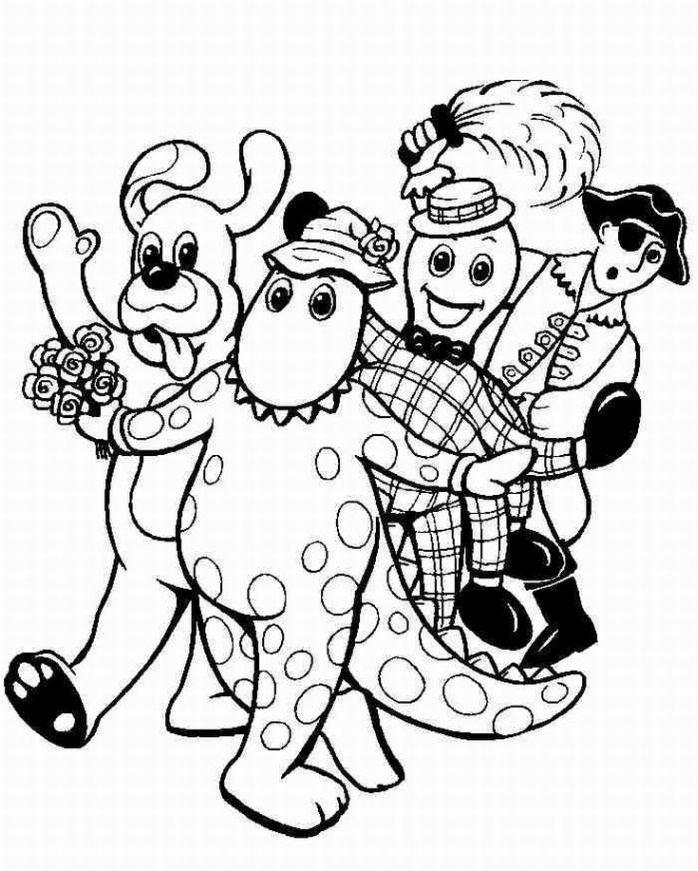 Coloring Pages for everyone: The Wiggles