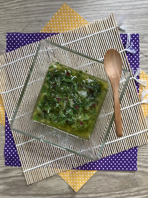 CÓMO HACER SALSA CHIMICHURRI CASERA ¡Receta Argentina!