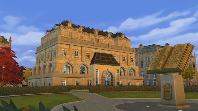 Sims 4 Wyvern Hall - Original