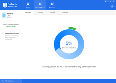 How to restore IPSW firmware file with 3utools