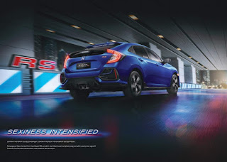 HONDA CIVIC HATCHBACK RS, SEDAN, PRESTIGE, TURBO, MATIC