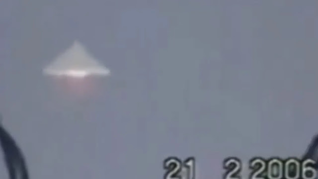 UK Pyramid shape UFO sighting in February 2006.
