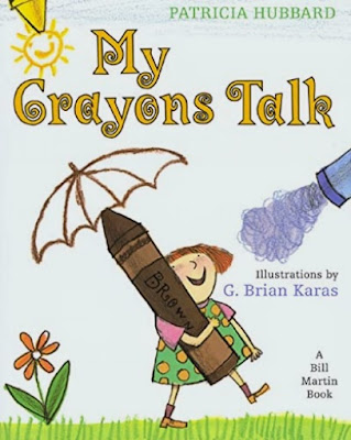 Book Cover: My Crayons Talk by Patricia Hubbard