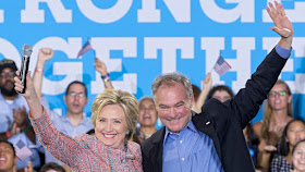 Tim Kaine, Hillary Clinton