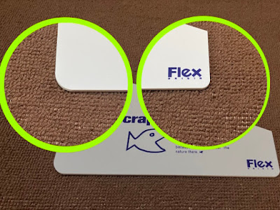 Flexスクレーパーは2つアールをもつ角を有する